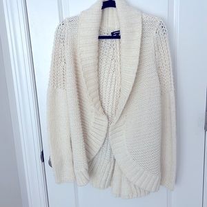 Express knit sweater cardigan